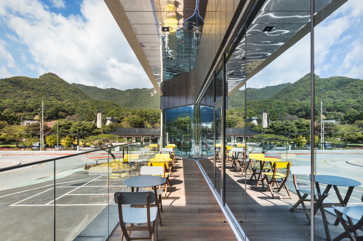 韩国 Waving Stone 餐厅· 融入自然的建筑设计-42