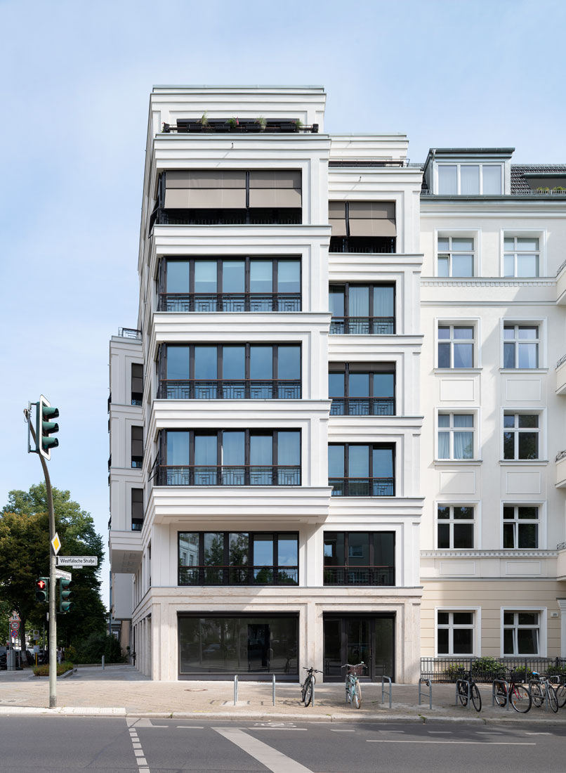 柏林Joachim  Friedrich大街住宅及商业建筑丨德国柏林丨Jan Kleihues与Götz Kern-3