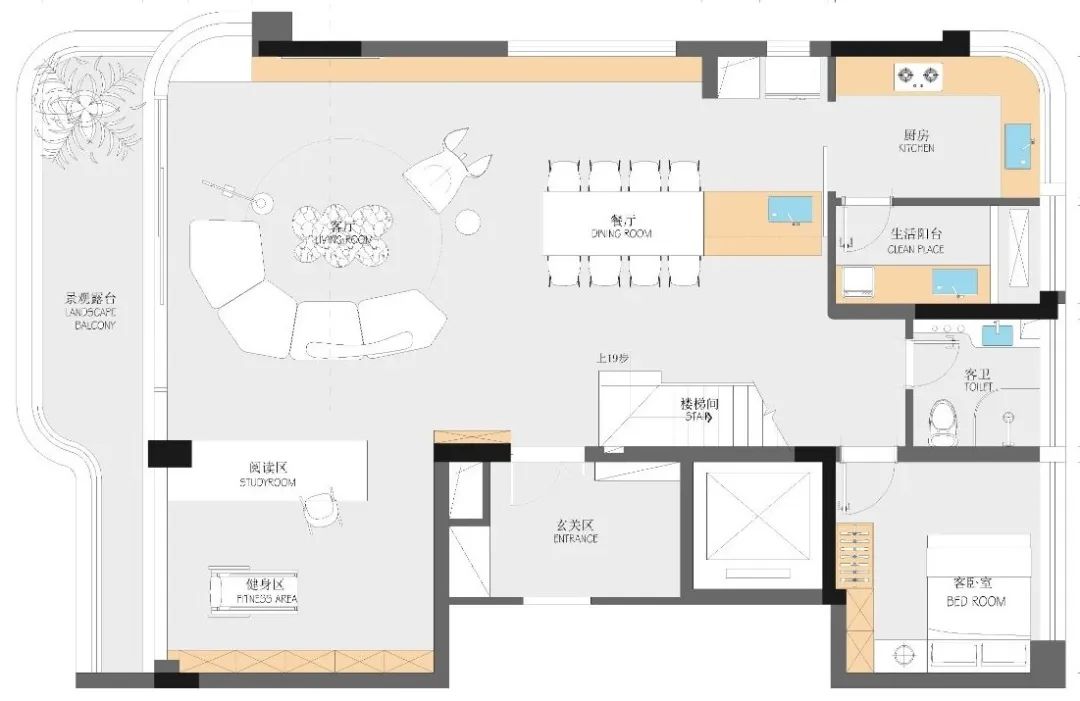 重庆龙湖舜山府 238㎡极简风温润时光丨中国重庆丨KD 室内设计事务所-20