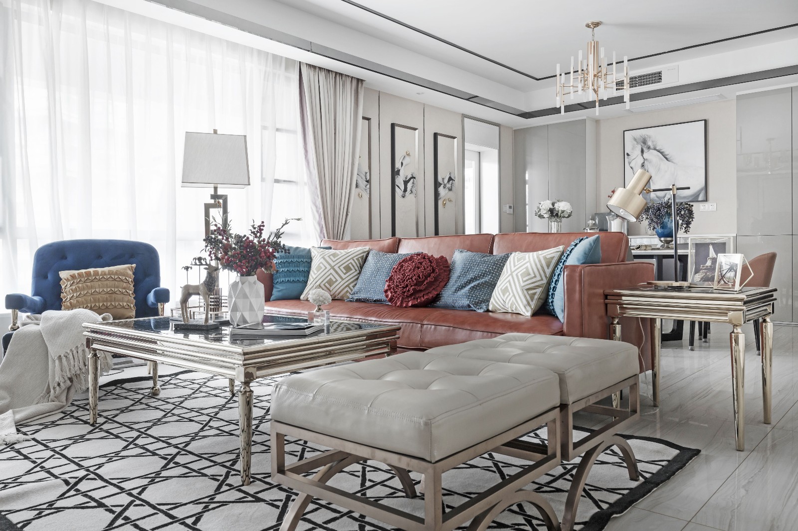 灰色调低调现代住宅,优雅大气的空间感-3