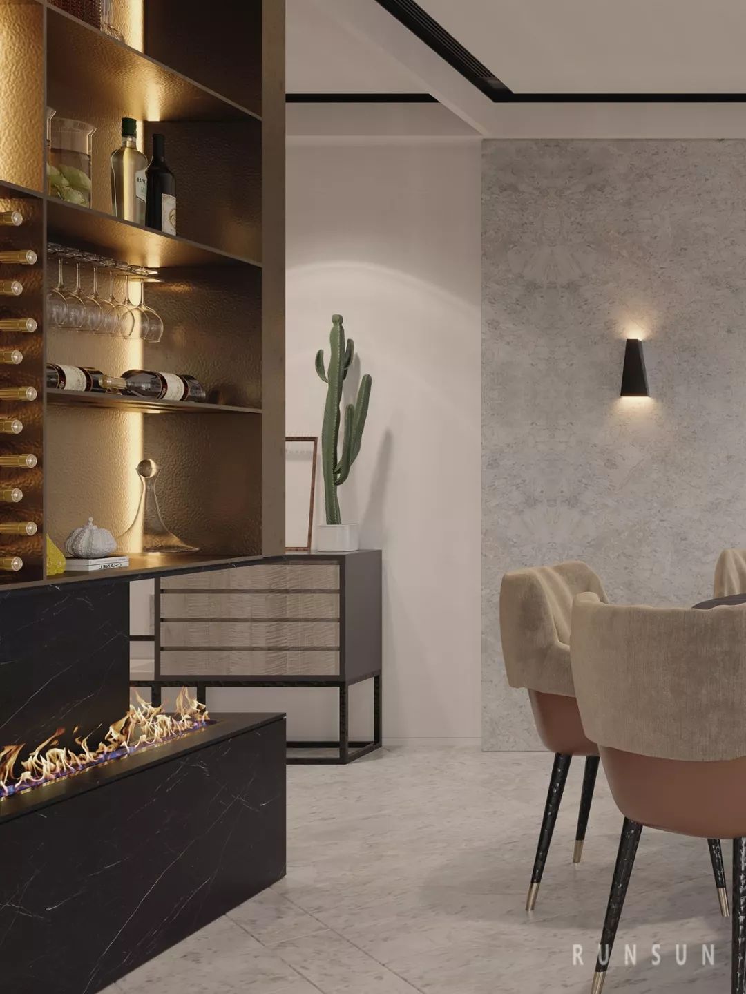 诗意摩登的温州尚品半岛私人住宅-48