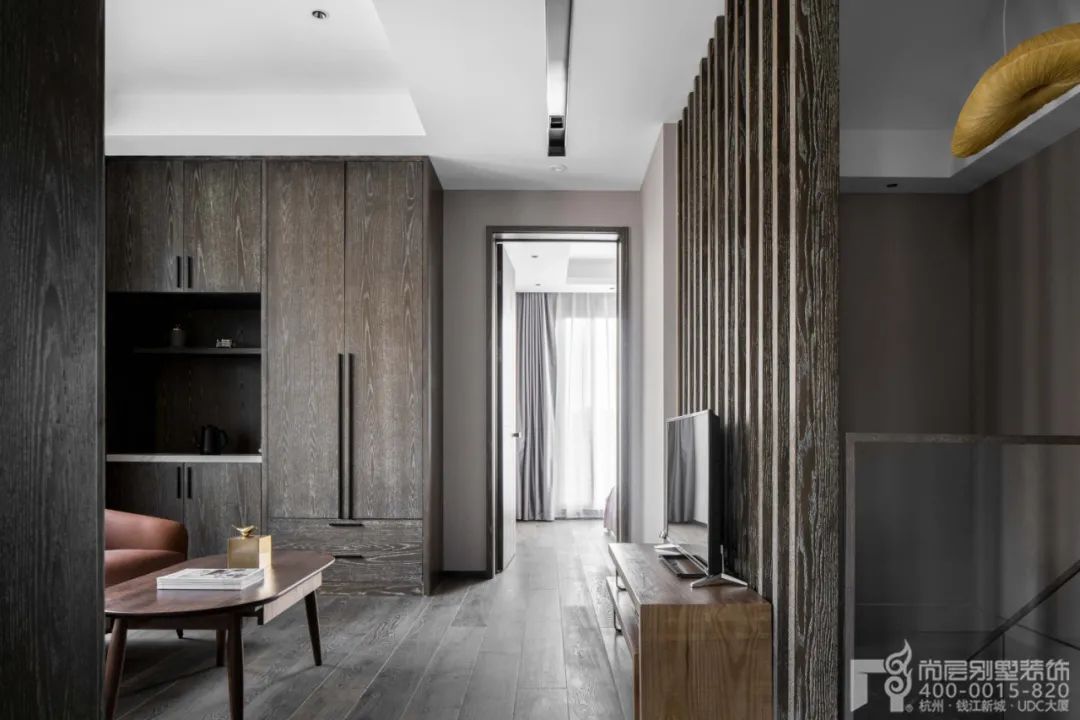 高级灰调打造 550㎡私宅丨中国杭州丨尚层别墅装饰-61
