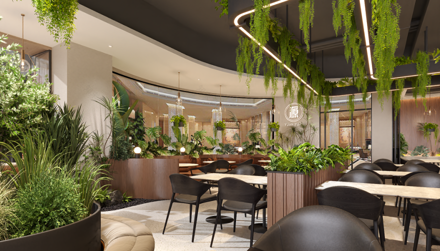 YUANDIAN源点・餐酒料理丨中国茂名丨广州格梵装饰-19