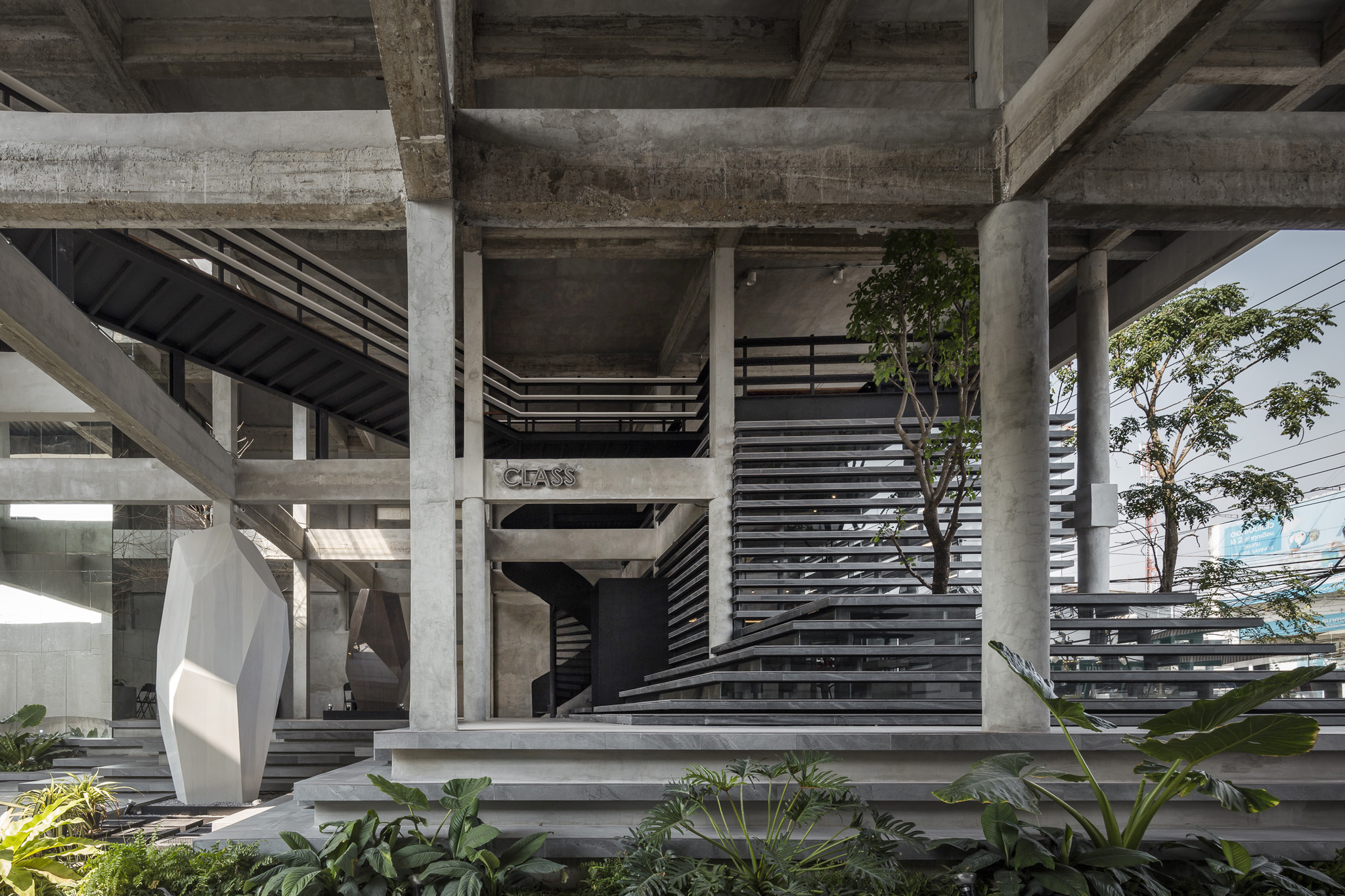 泰国废弃汽车服务中心变身高颜值设计社区-58