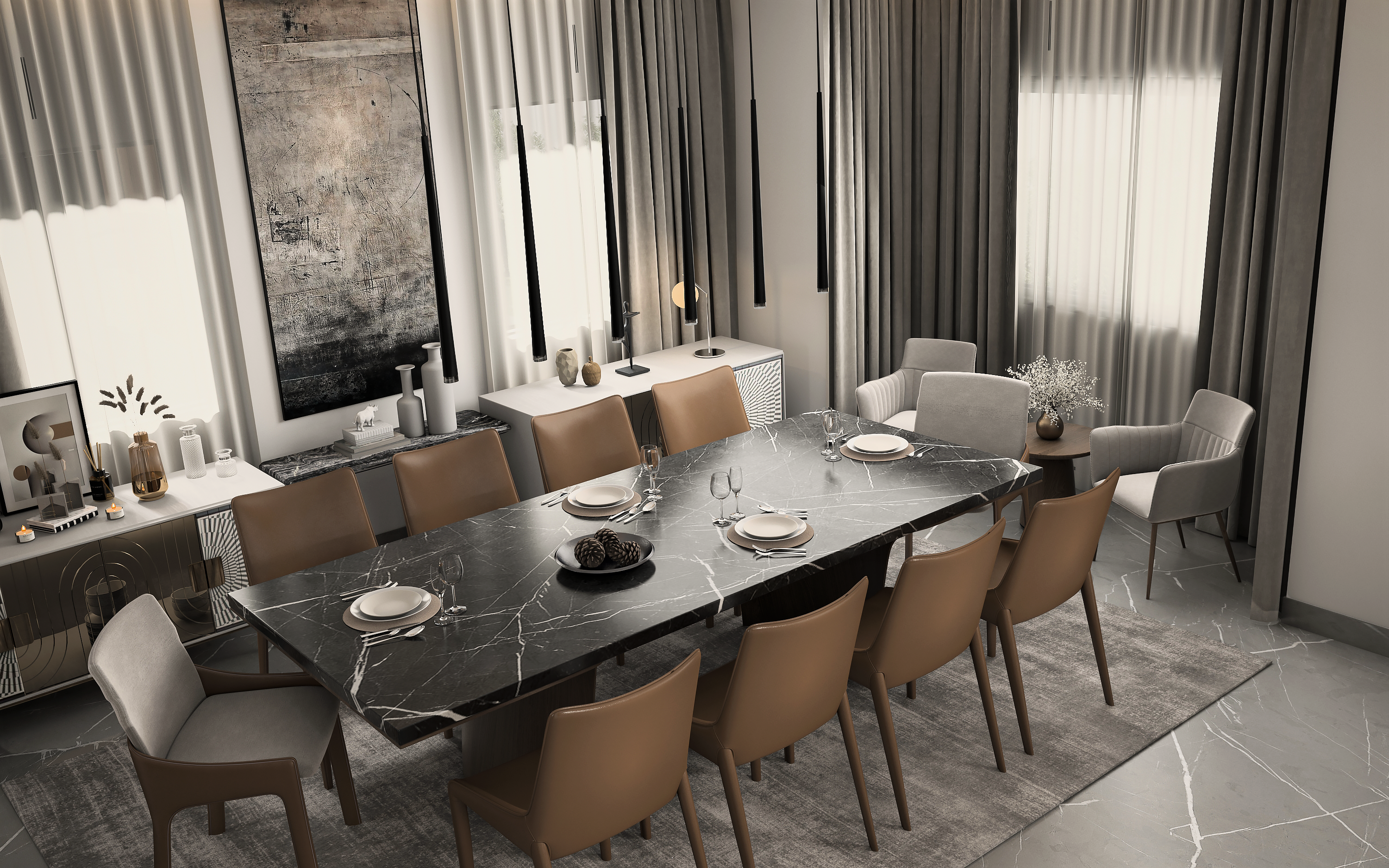 MADINETY VILLA l KITCHEN & DINNING-5