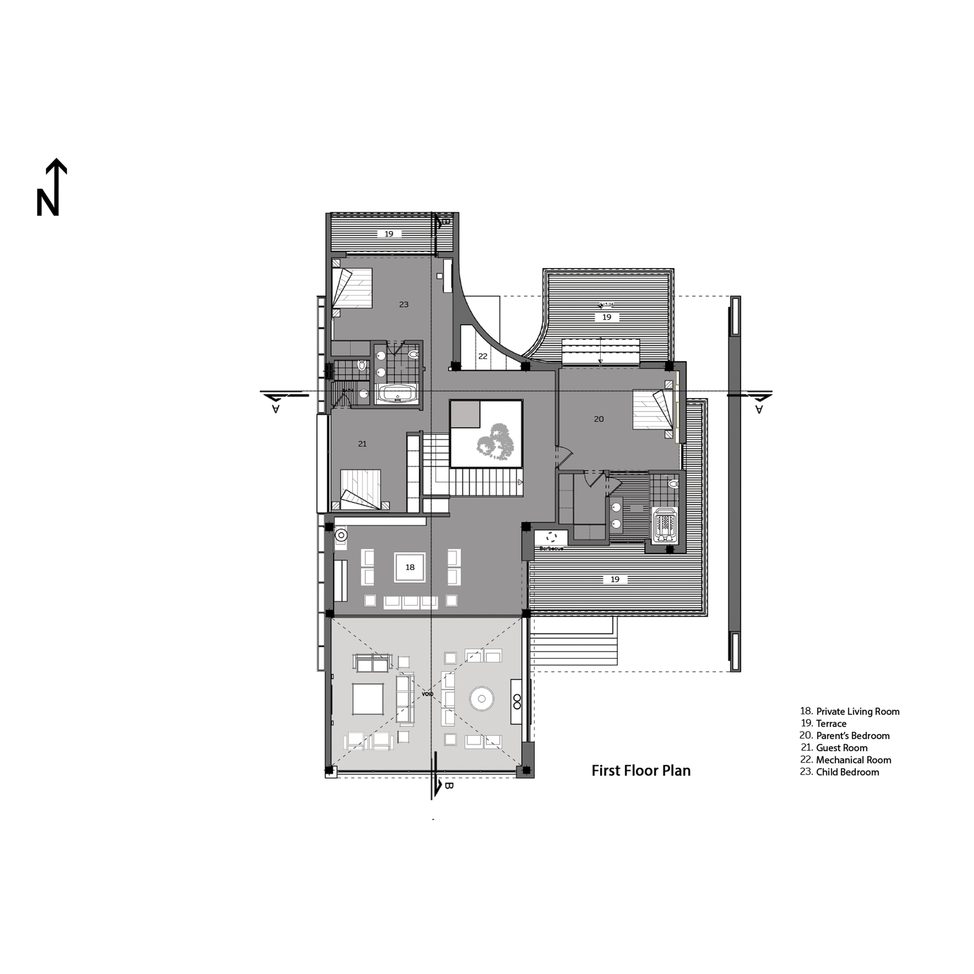 费尔多斯之家丨伊朗丨Naghshekhak Architectural Group-31