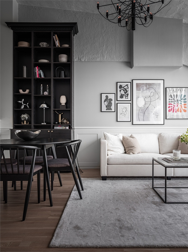 斯德哥尔摩前工厂建筑中的纯北欧风格内饰-13