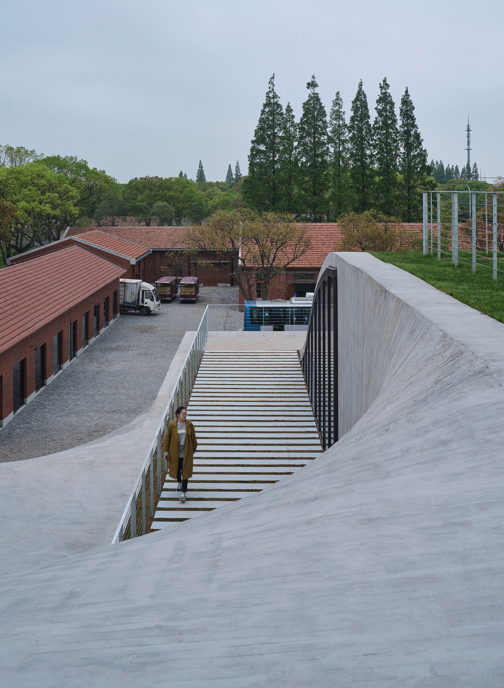 光明花博邨东风会客厅&小镇未来展示厅丨中国上海丨同济原作设计工作室-32