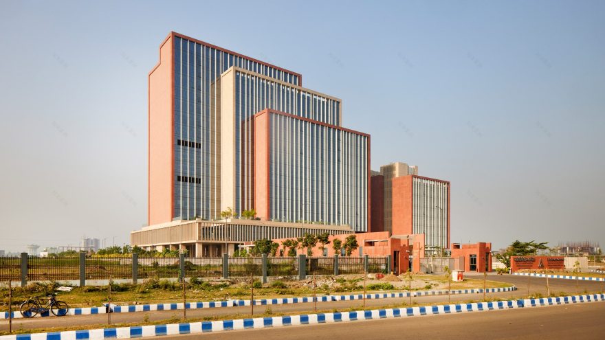 国际贸易中心绿色中心丨印度加尔各答丨印度Morphogenesis建筑工作室-0