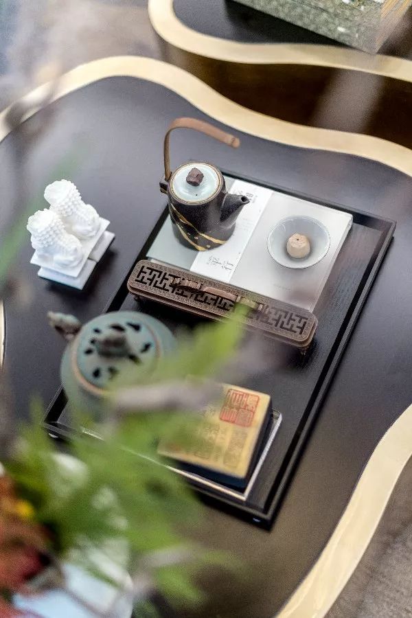 常德和瑞别墅下叠户型软装设计 | 现代风尚与东方禅意的融合-40