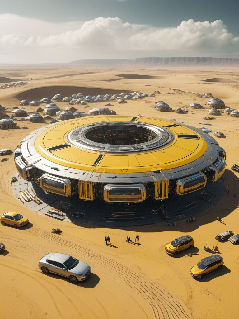 未来科技 荒漠之城-6