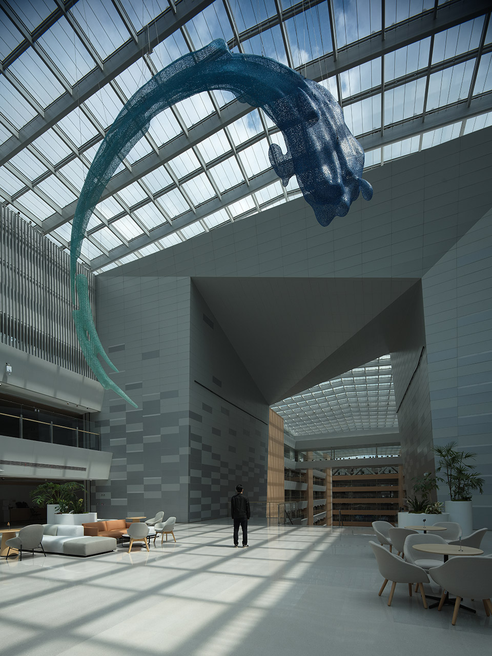 阿里巴巴全球总部访客中心艺术品丨中国杭州丨李令艺术工作室-41