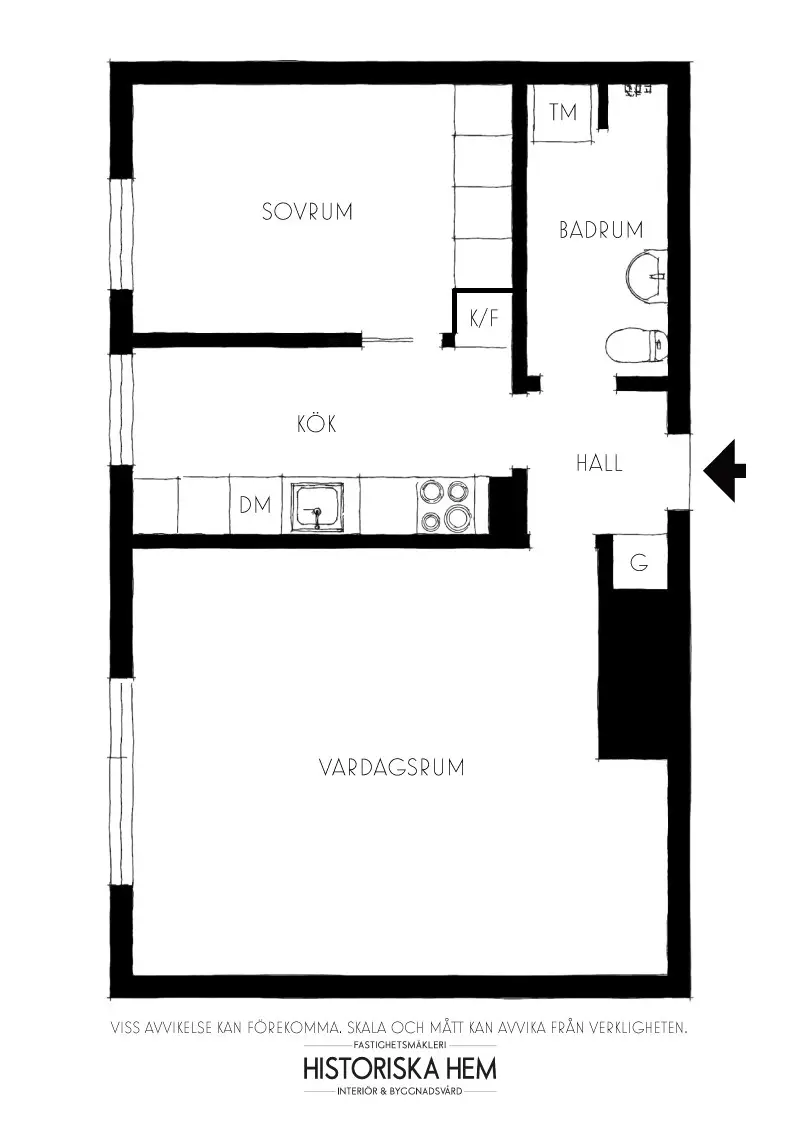 灰度空间 | Historiska 温馨公寓设计-19