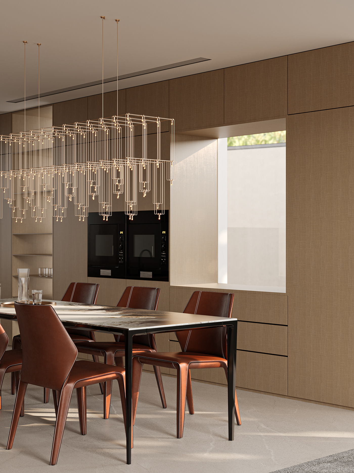 梦太初 中国杭州 叠墅 现代 轻奢概念-5