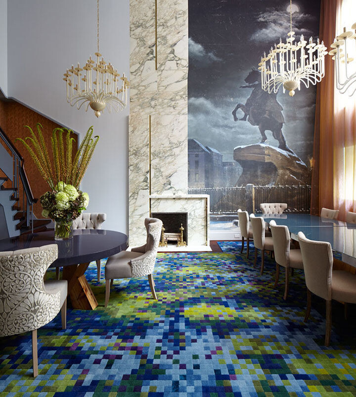 纽约 upper east side 三联排别墅现代改造-13