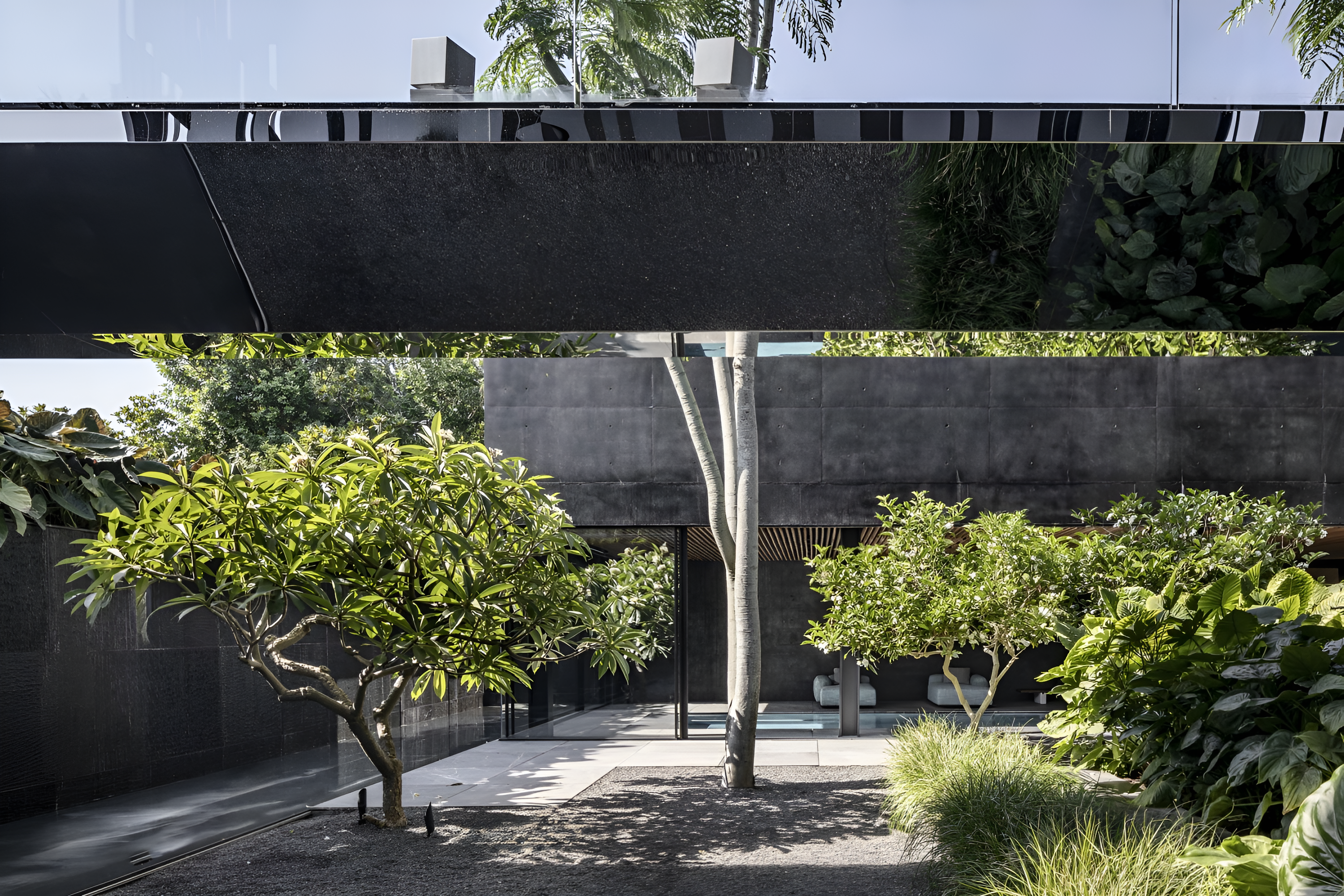 黑色混凝土房屋丨以色列丨Pitsou Kedem Architects-23