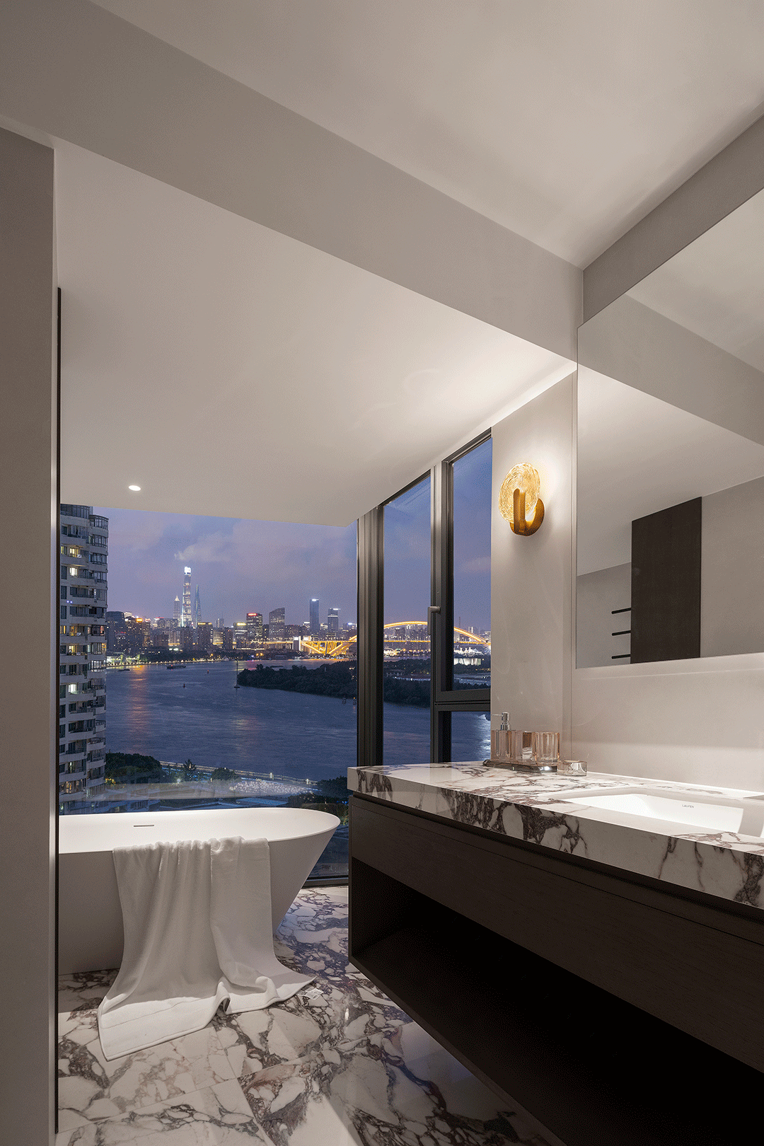 上海 270 度江景豪宅丨中国上海丨初献空间艺术-67