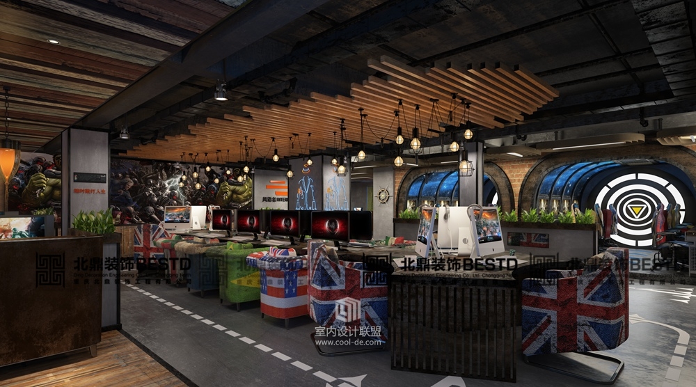 昆明网吧设计云南网吧设计昆明网吧装修-2