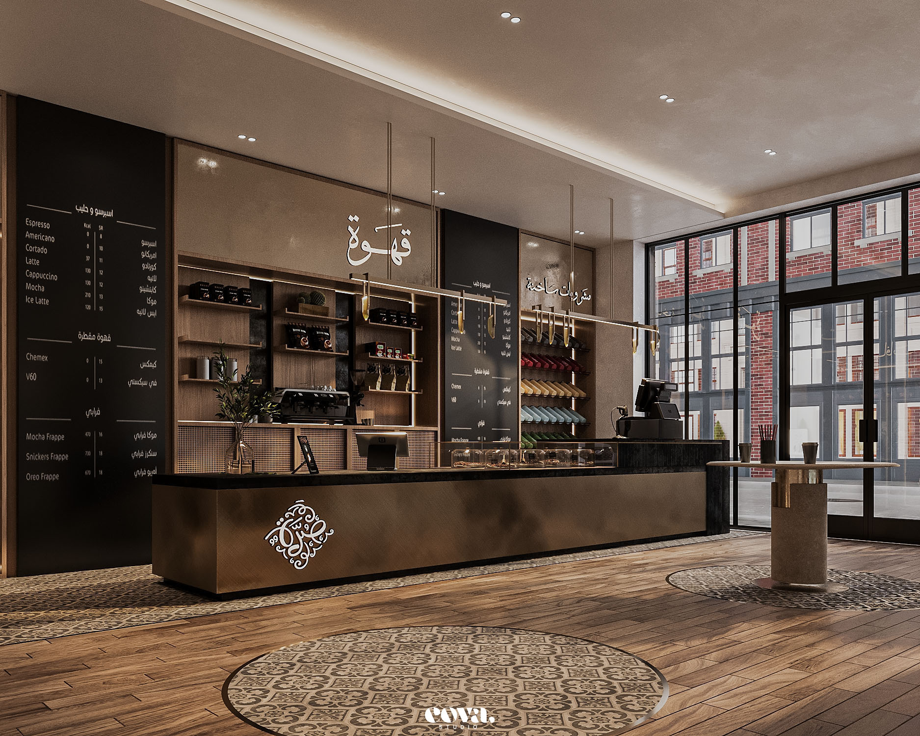 Sorrah Coffee咖啡店丨沙特阿拉伯丨Cova Studio-15