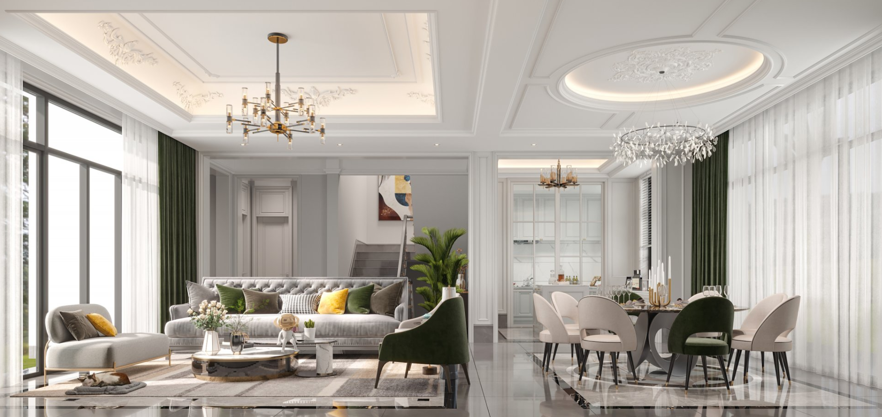 简欧典雅宁静之美-6