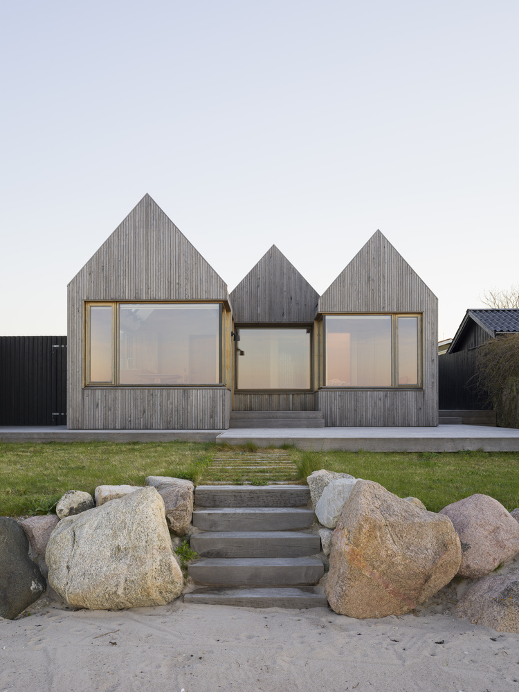 Strandvejen 35 夏日小屋丨Jesper Kusk Architects-5