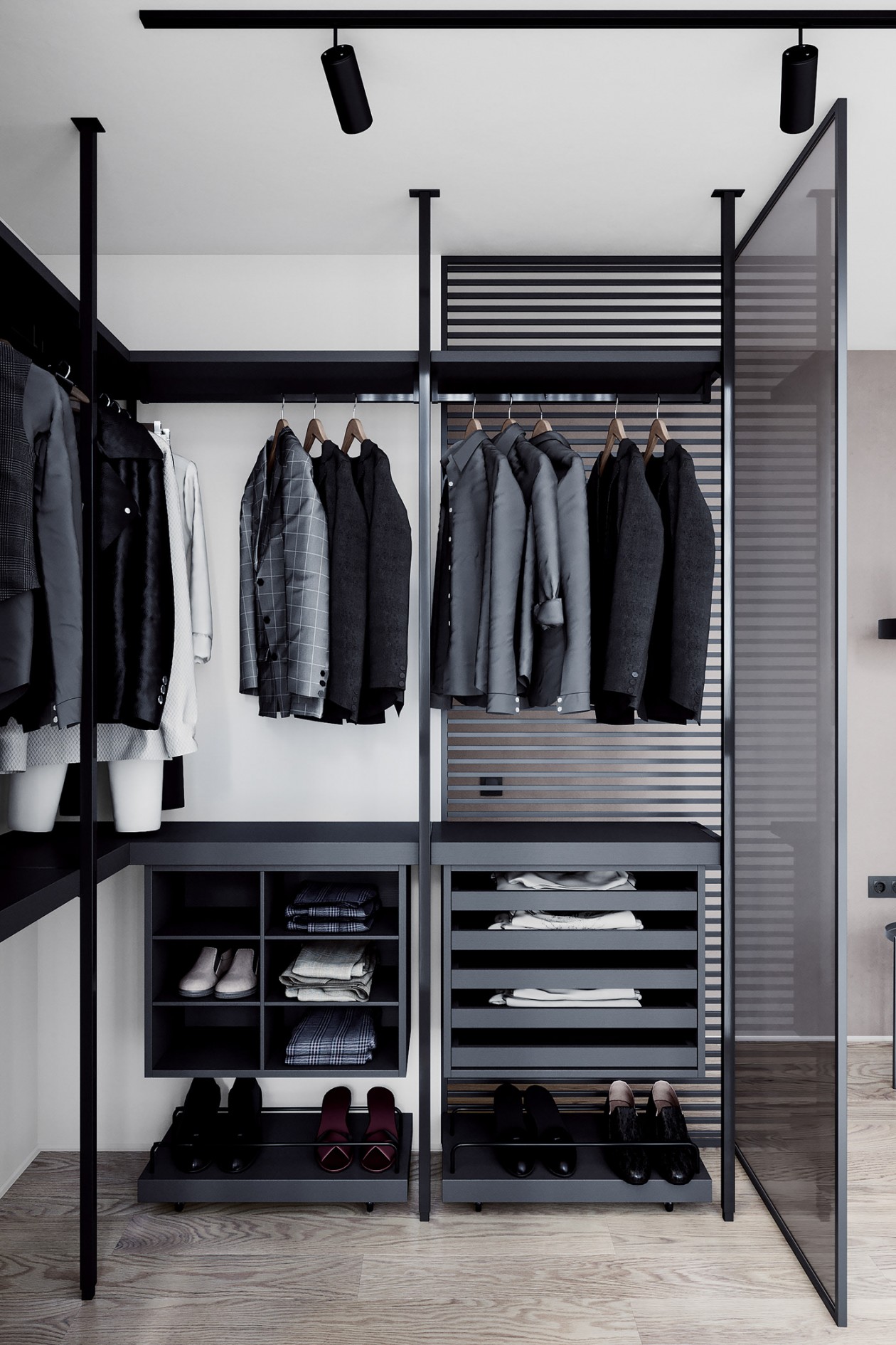 小两居 简约风格设计-17