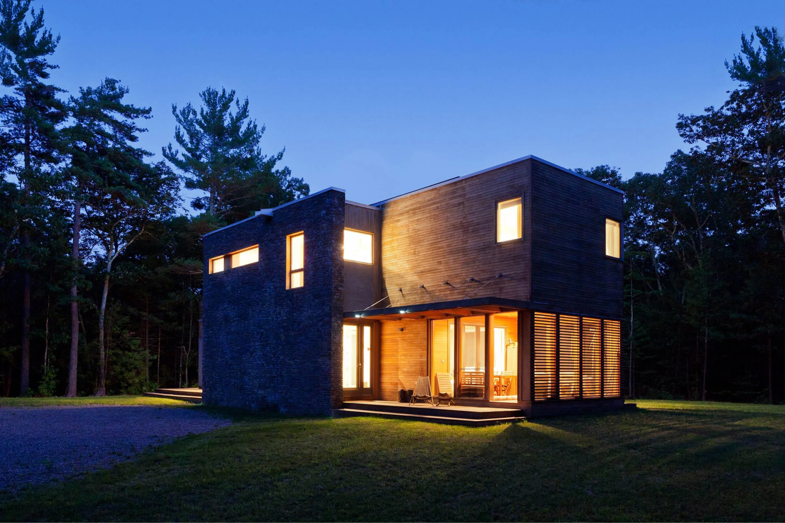 Catskills Suburban现代模块化住宅丨美国纽约丨Resolution:4 Architecture-2