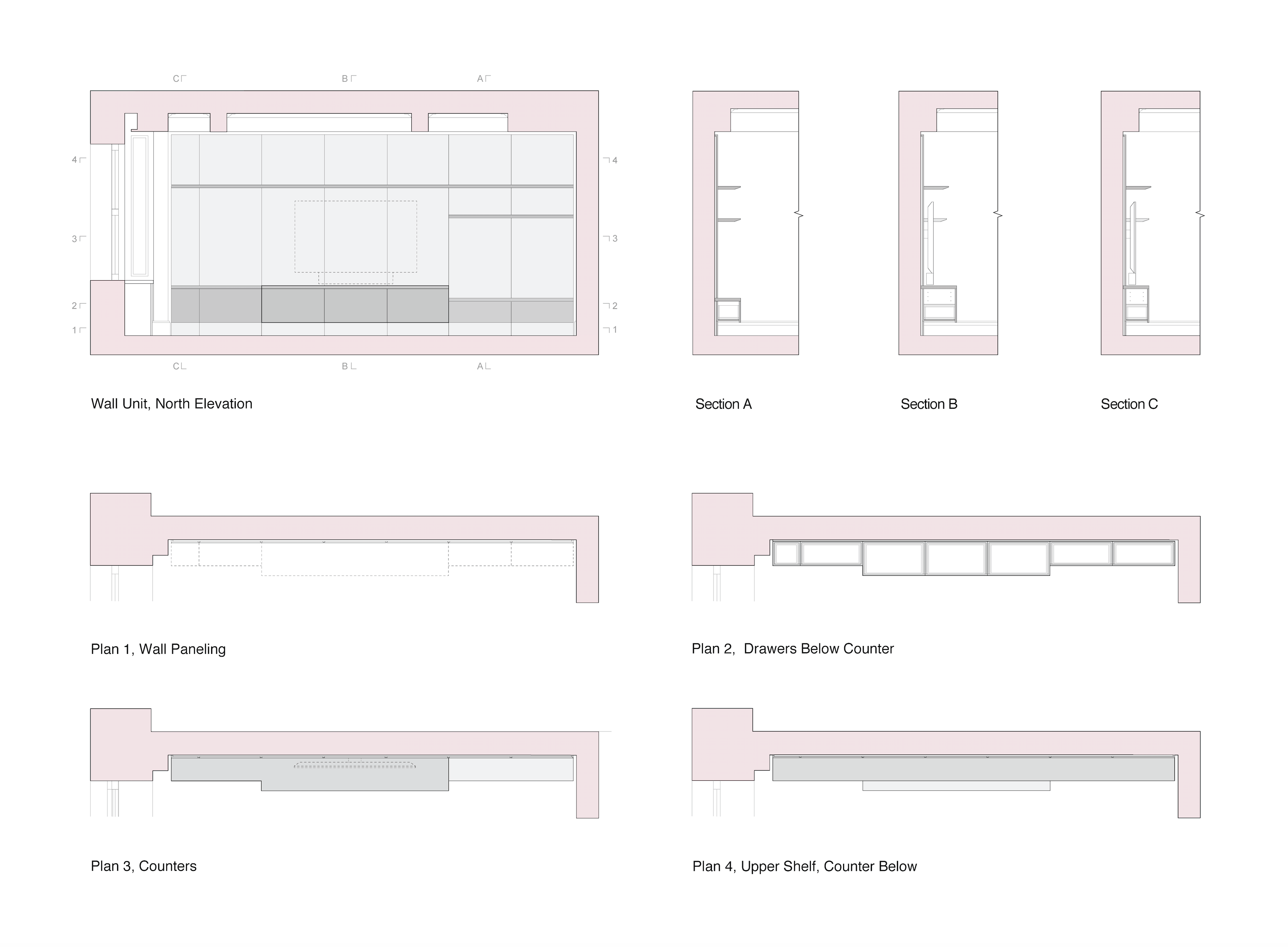 曼哈顿公寓壁柜组合丨United StatesNew York丨Eva Jensen Design-18
