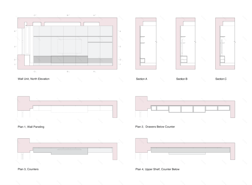 曼哈顿公寓壁柜组合丨United StatesNew York丨Eva Jensen Design-18