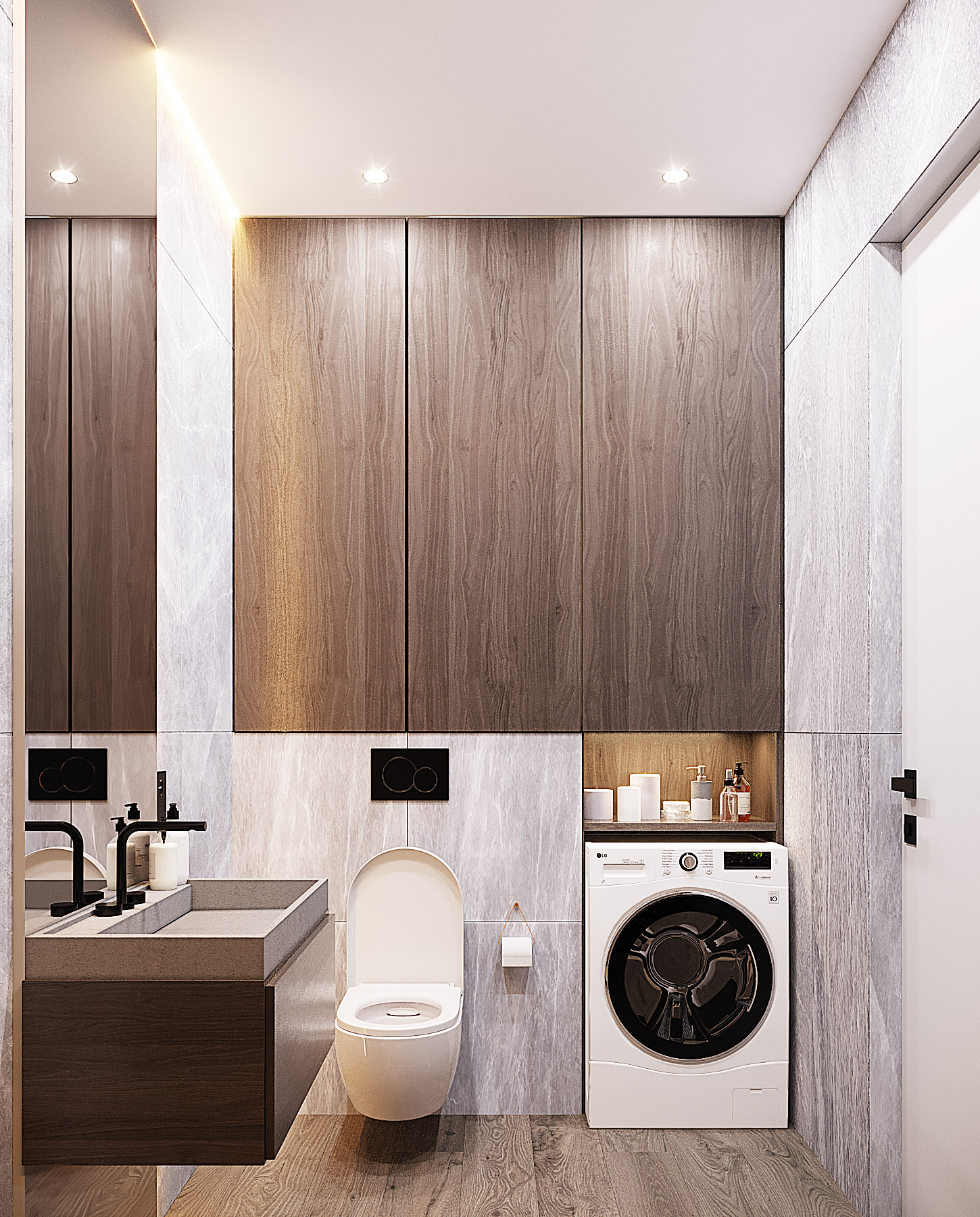 Дизайн квартири 46 м2 (світлий варіант)-5