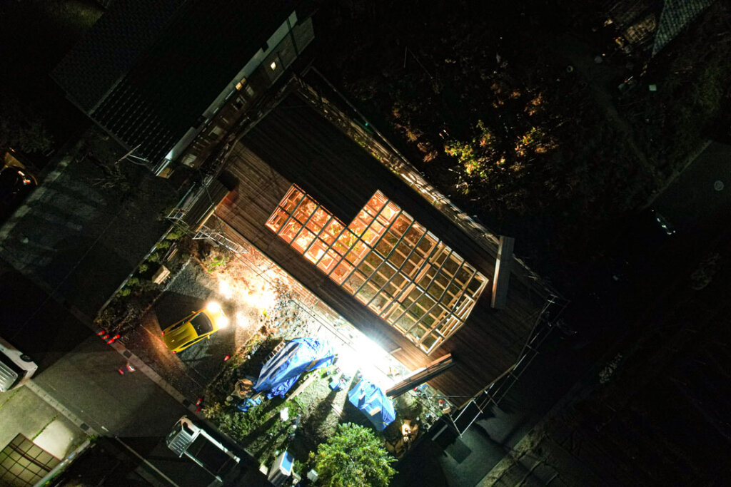 根の上の石場建て８　建前丨水野设计室-89