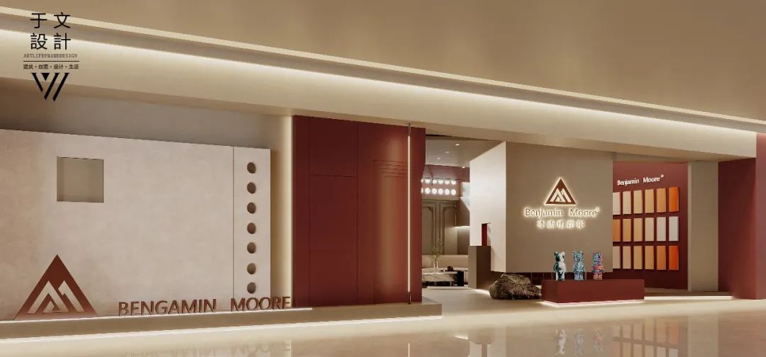 本杰明摩尔展厅丨中国沈阳丨于文设计工作室-8