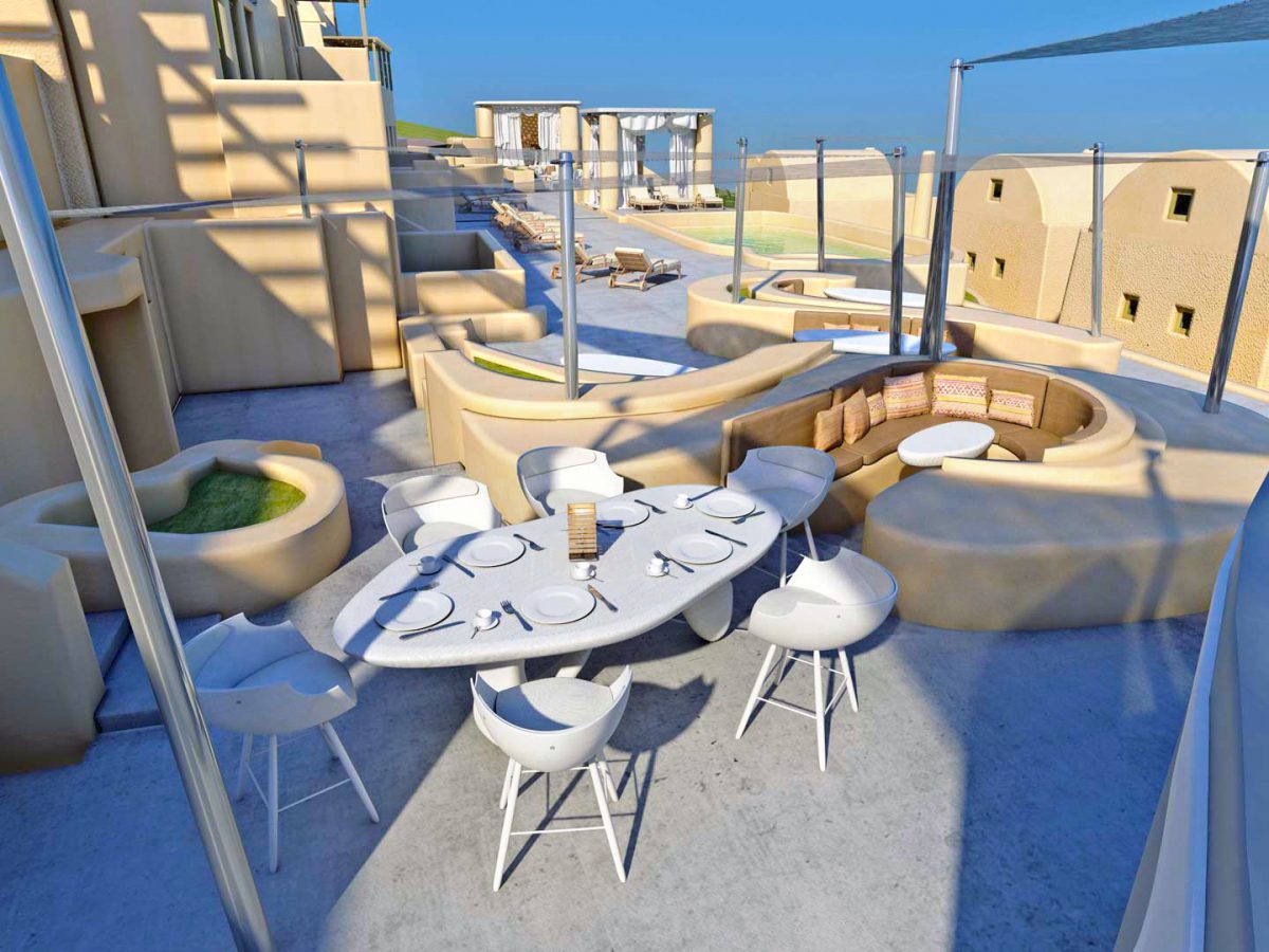 Pool Bar Dome Resort - Utopia Hotel Design Staging-32