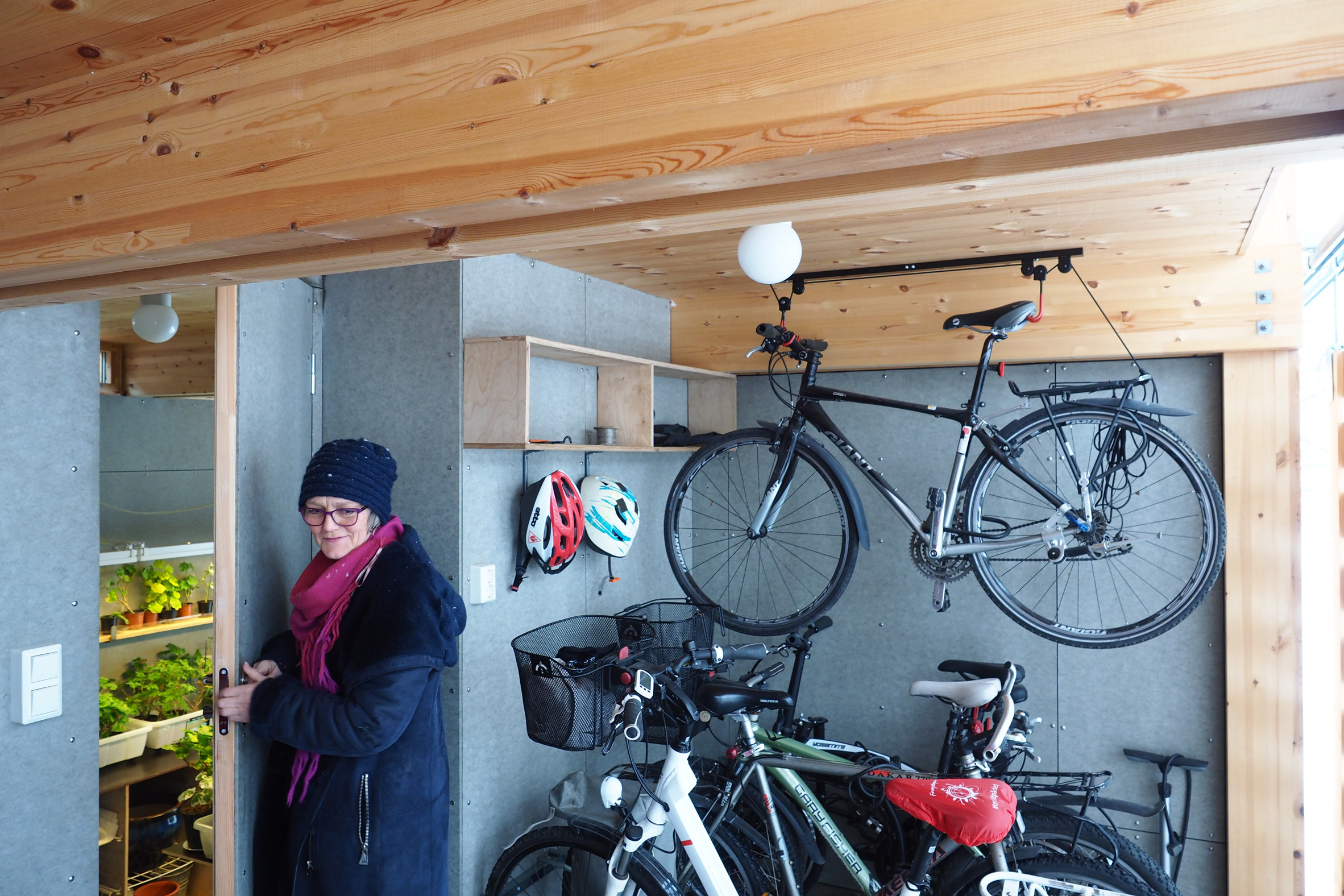 Timber shed gives retired couple room for painting and gardening-12