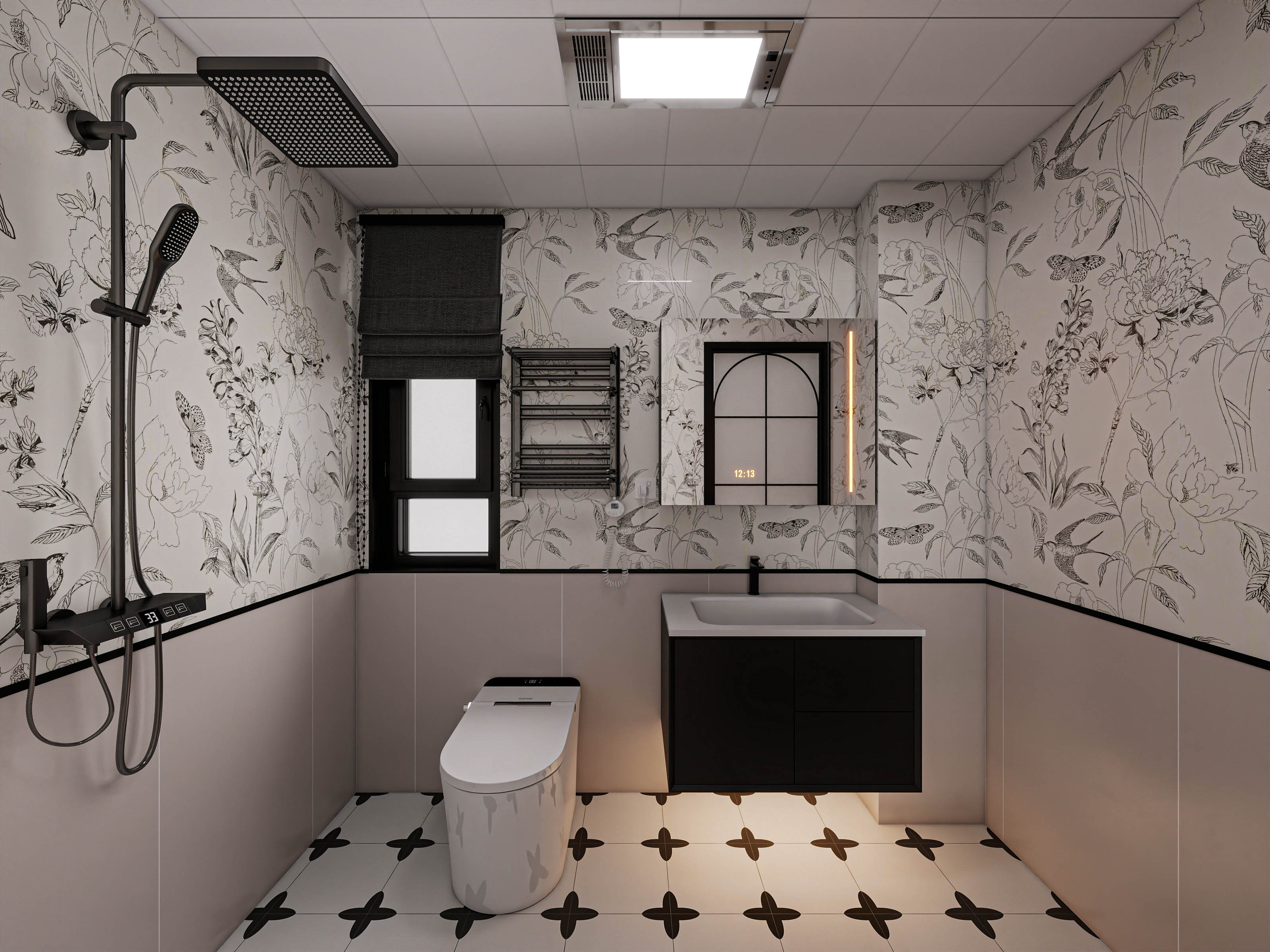 四川成都大邑滨江新城（138平方复古法式四居室）-45