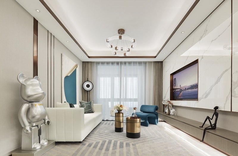 港龙·燕山映102户型 | 自然艺术与现代生活的优雅融合-18