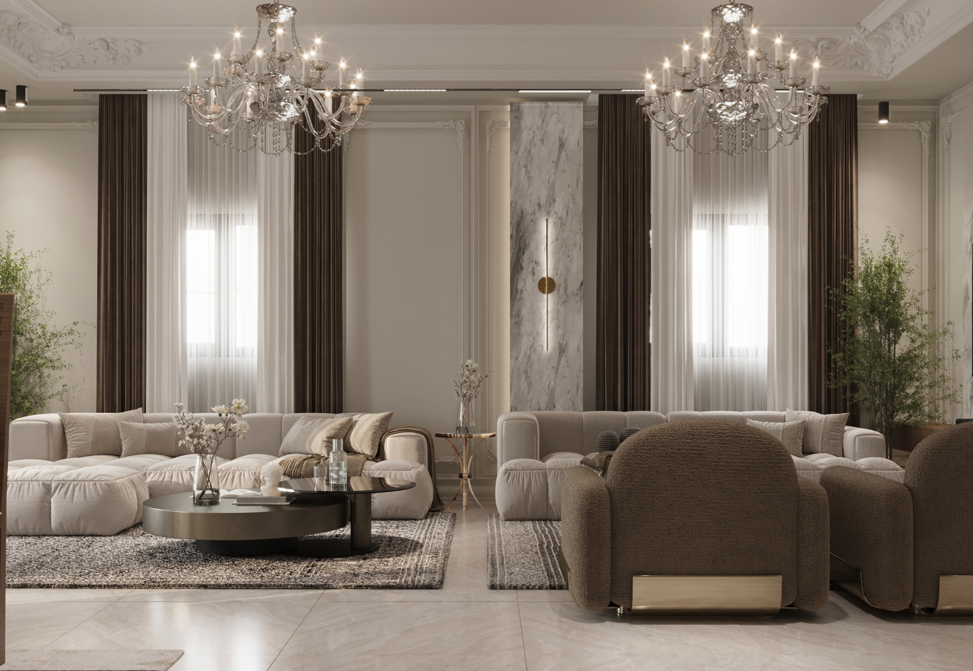 Sheikh Zayed, Neo-Classical apartment-13