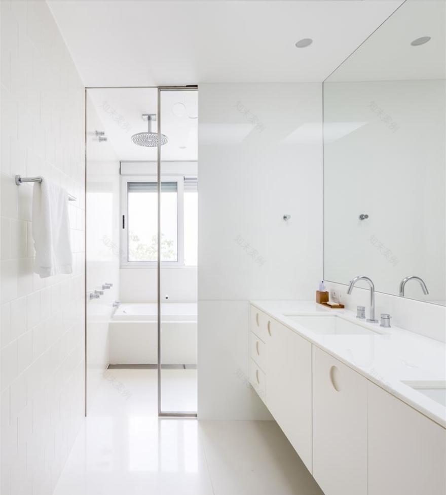 巴西混凝土木结构住宅-16