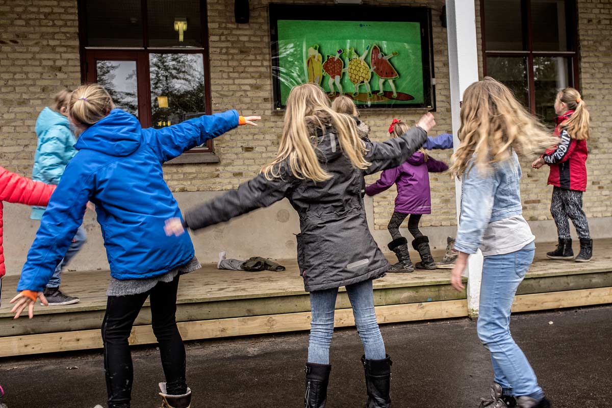 活力校园森林里的运动环丨丹麦丨VEGA landskab-22