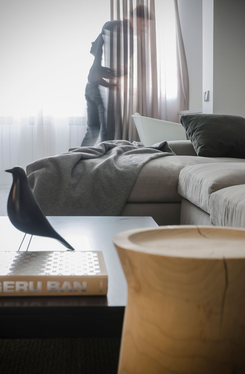 Stylish Flat Gives Minimalism A Gothic Magnetism-3