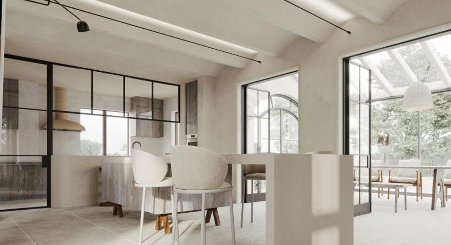 Ven's Home | 融合东西方元素的侘寂美学空间-13