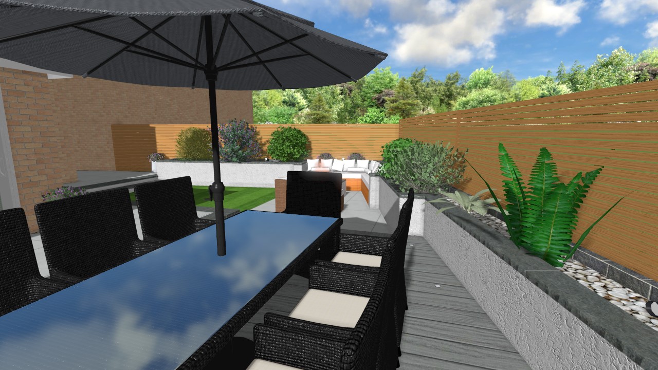 当代花园丨Blue Iris Landscapes-9