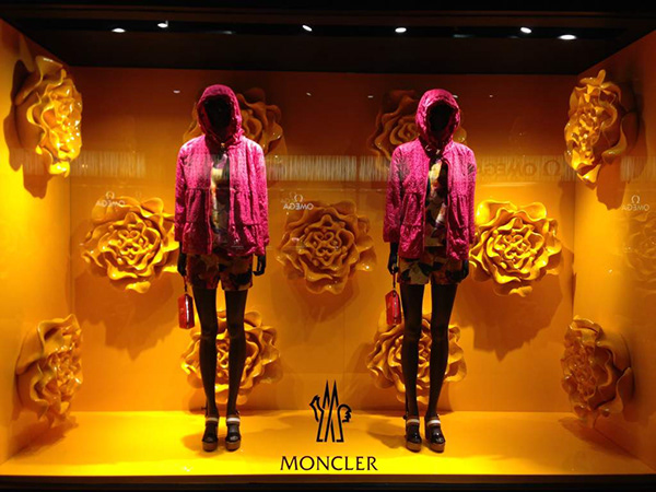 盟可睐 2014 春夏花卉橱窗-8