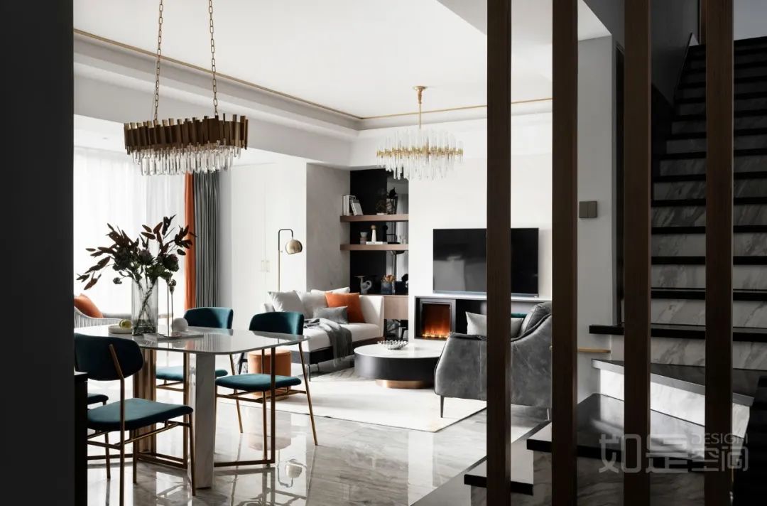 现代轻奢幸福家 | 大气时尚的跃层设计-38