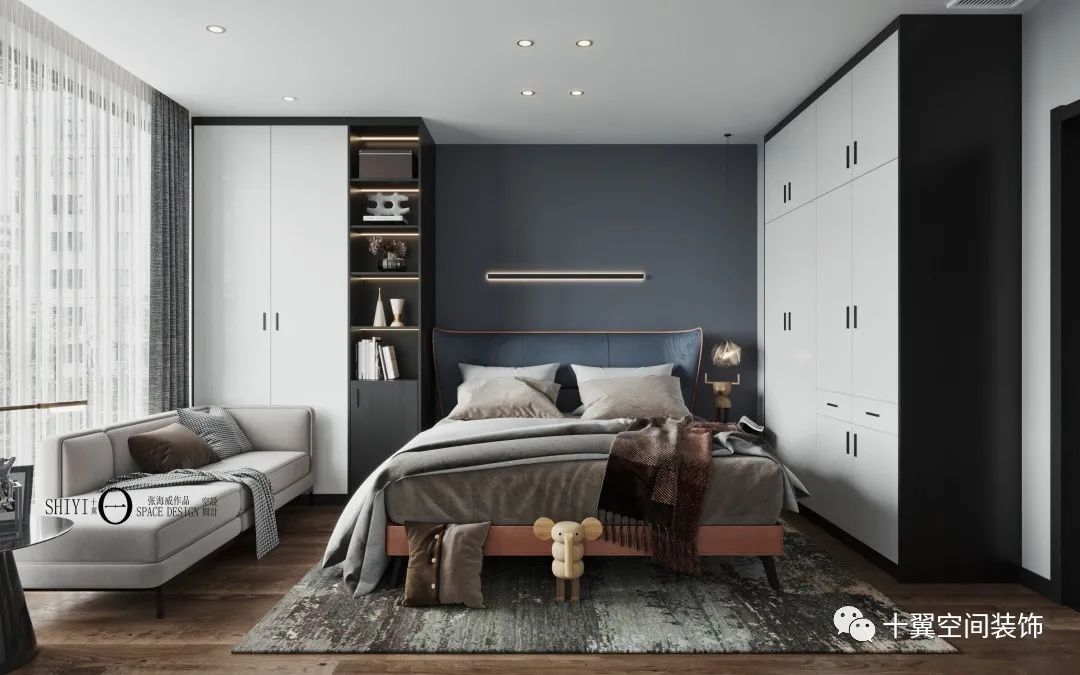 宜昌卓越精英阶层定制 | 现代简约艺术空间-47