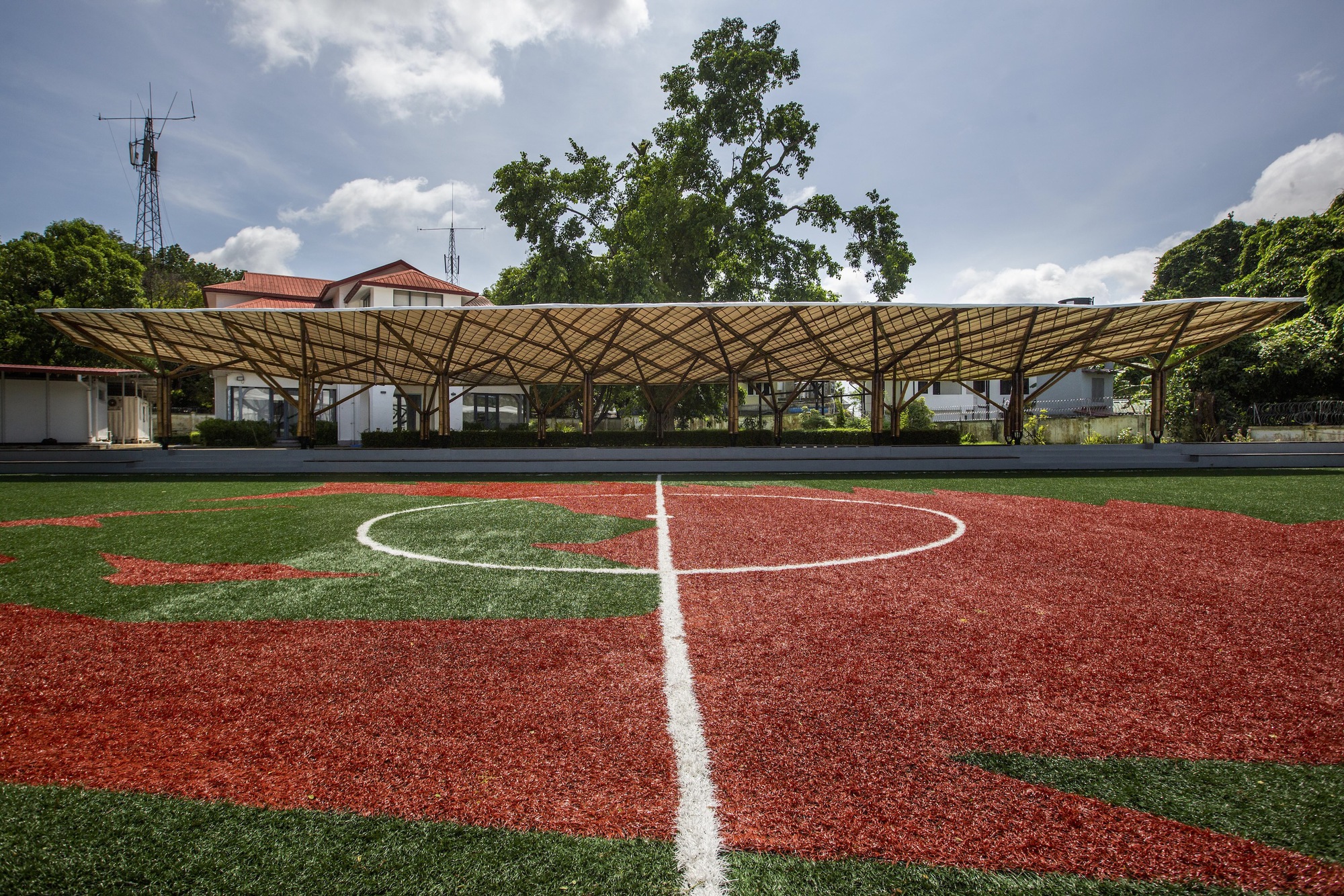 无限体育中心，蓝色圣殿丨缅甸-27