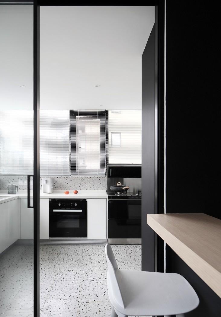黑白简约室内设计,打造四维空间互动-22