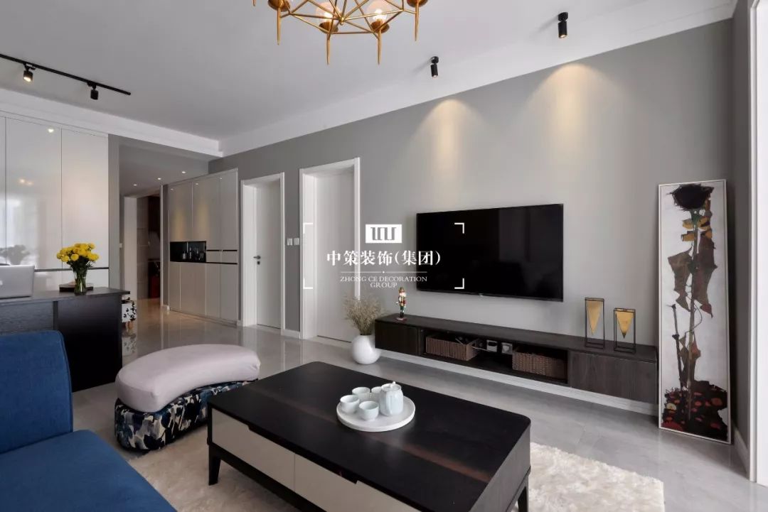 中策装饰 | 88 平小户型变身大气温馨空间-58