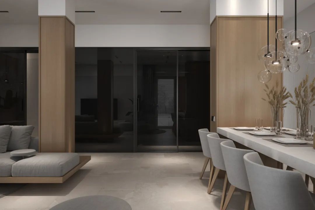 现代黑白色调 loft 公寓丨白俄罗斯明斯克丨Andrew & Darya Zhlobich-55