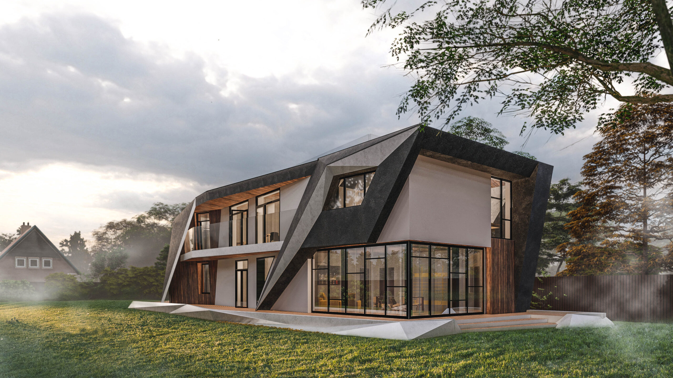 310㎡宇宙风格住宅丨ARXY工作室-7